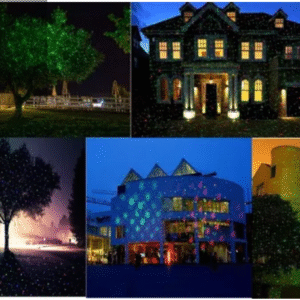 🎄 Proyector Navideño – Luces Decorativas para Fachadas y Ambientes