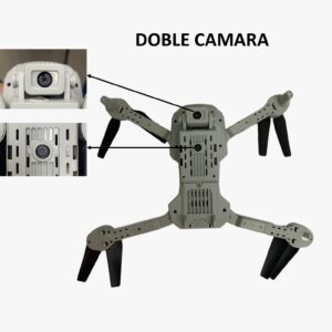 🚀 Drone Pro Doble Cámara E88 – 2 Baterías | WiFi HD | Modo Principiante y Profesional