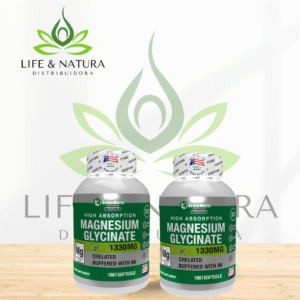 Glicinato de Magnesio – 100 Softgels (Pack x2)
