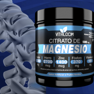 Citrato de Magnesio x500 – Polvo Premium