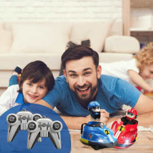 🚗 Set de Carros Chocones Teledirigidos – Diversión en Doble